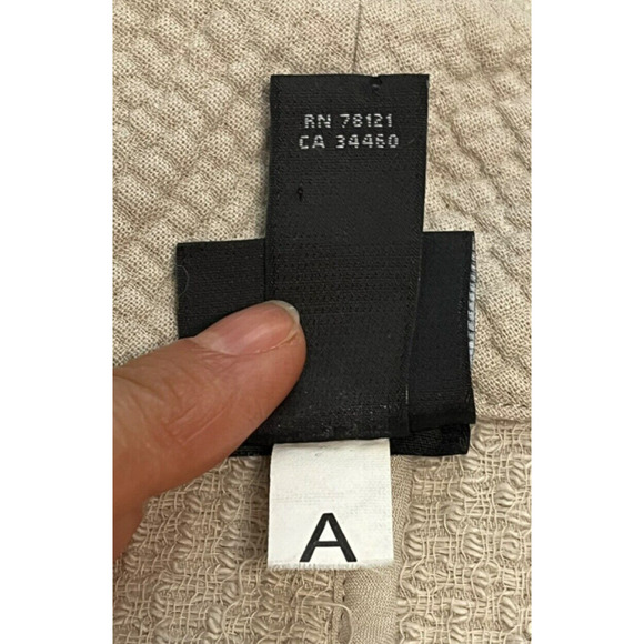 Eileen Fisher Gauzy Texture Blazer Jacket Pockets Minimalist Beige Size XS - Picture 10 of 13